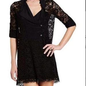 BCBG MaxAzria Lunah Black Lace Dress NWT